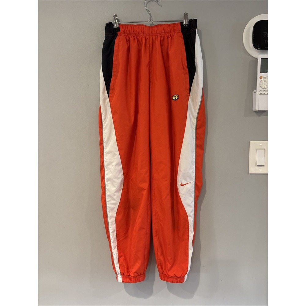 Nike Air TN Trackpants Windbreaker Pants‎ Orange Men's Small